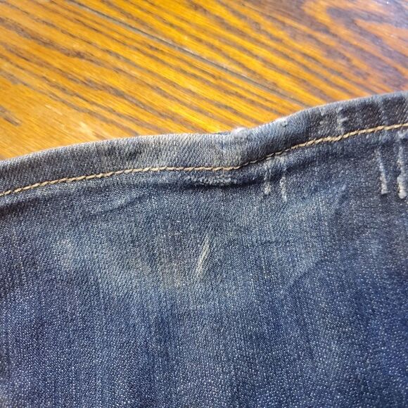 Miss Me boot cut jeans blingy cross sz 28 - Picture 3 of 5